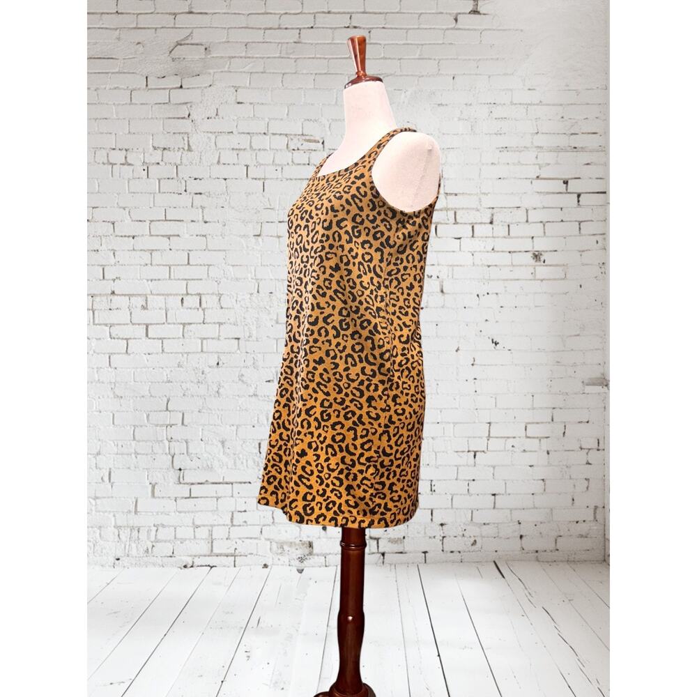 Old Navy Girls Leapard Print Shift Dress With Pockets Size XL 14-16 - Picture 2 of 6